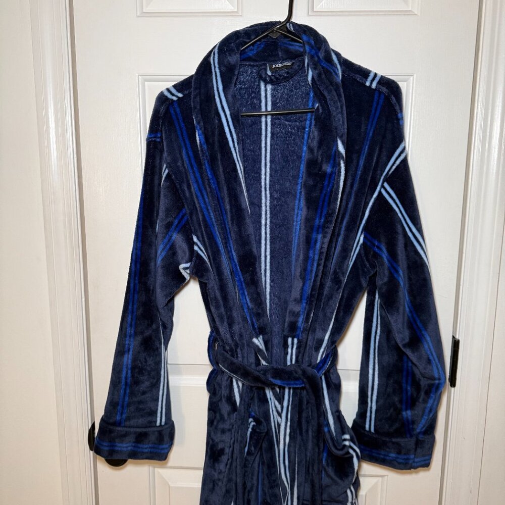 Joe Boxer Striped Robe - Picture 2 of 7